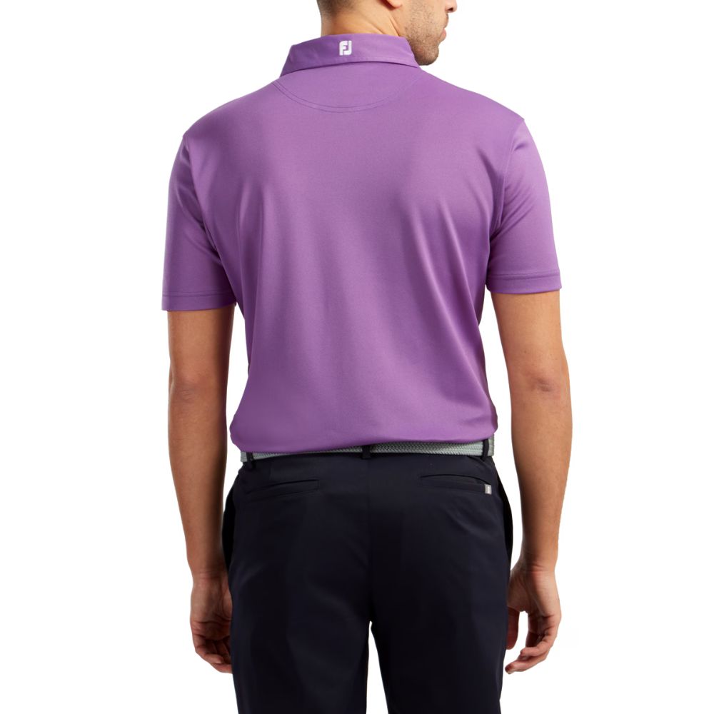 Footjoy Stretch Pique Solid Golf Polo Shirt - 91820