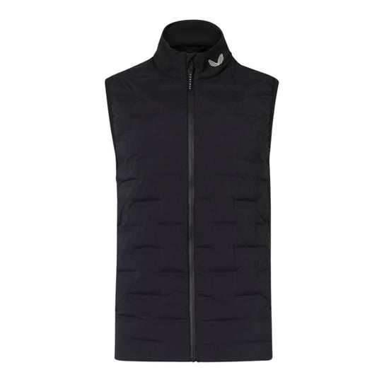 Castore Pinnacle Lightweight Mens Hybrid Golf Gilet 2024 GMC50683-001 Black 001 M