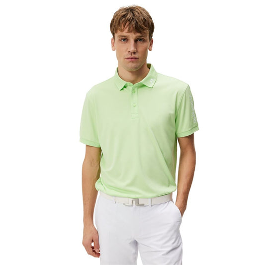 J.Lindeberg Tour Tech Regular Fit Golf Polo Shirt GMJT09157 Green Paradise Green M073 M