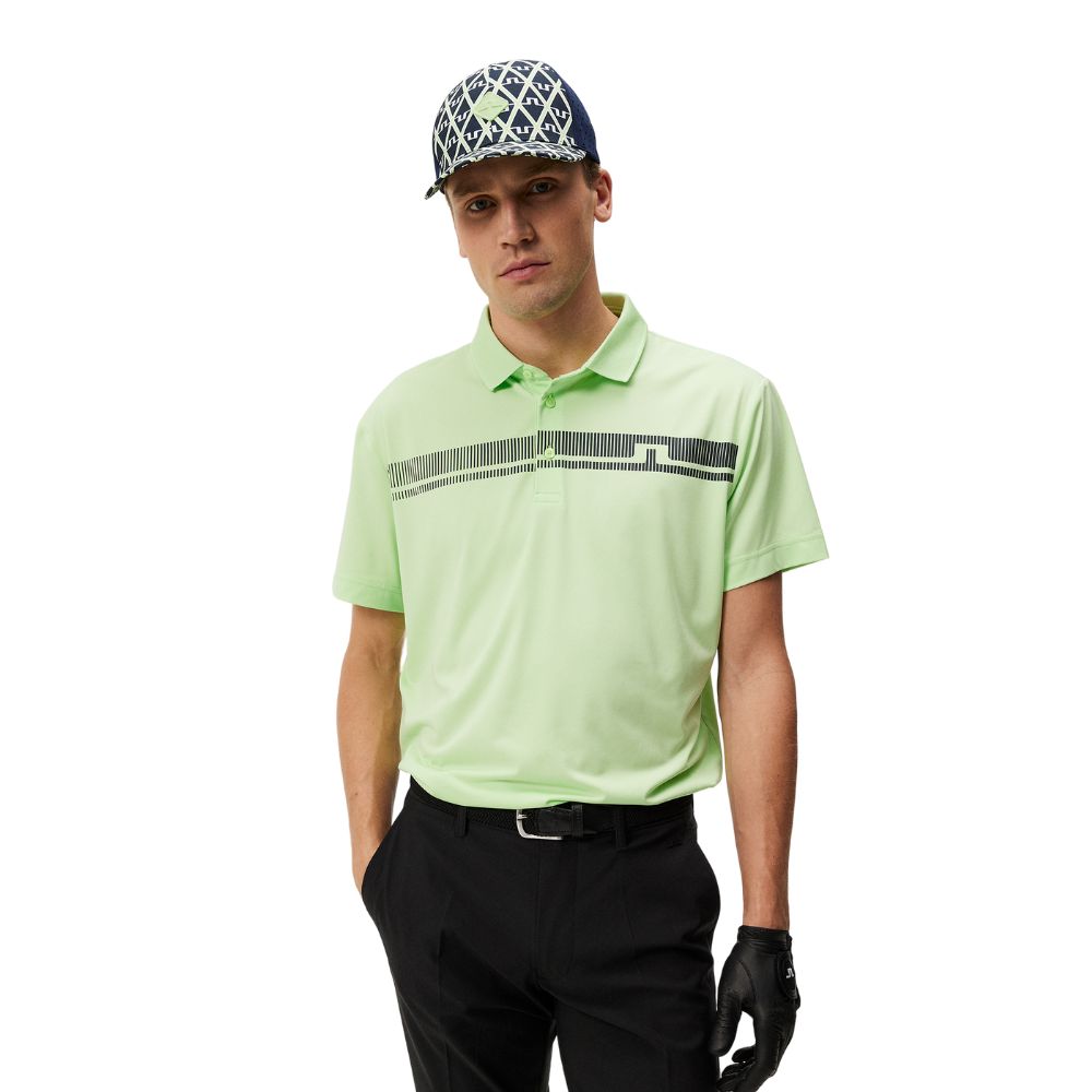 J.Lindeberg Klas Regular Fit Golf Polo Shirt GMJT11508 Green   