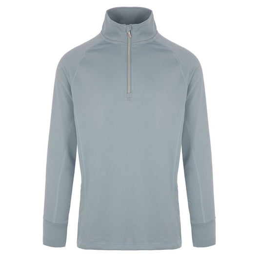 ProQuip Pro-Tech Comfort Stretch 1/4 Zip Midlayer Pullover Top - Blue Fog Blue Fog M