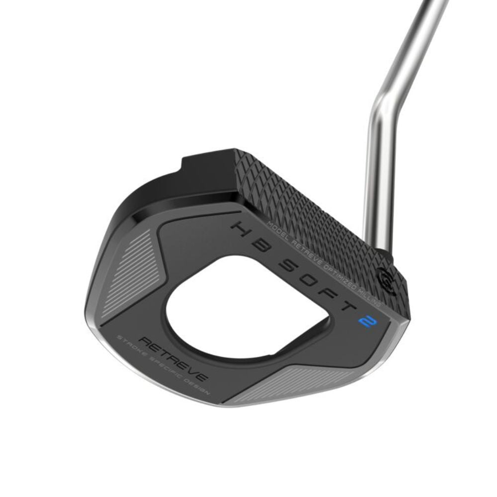 Cleveland HB Soft 2 Retrieve OS Black Satin Putter 34 Right Hand