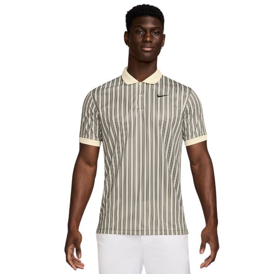 Nike Dri-FIT Victory + Novelty Golf Polo Shirt 2025 - HM5643-104 Light Orewood Brown / Pale Ivory / Black 104 M