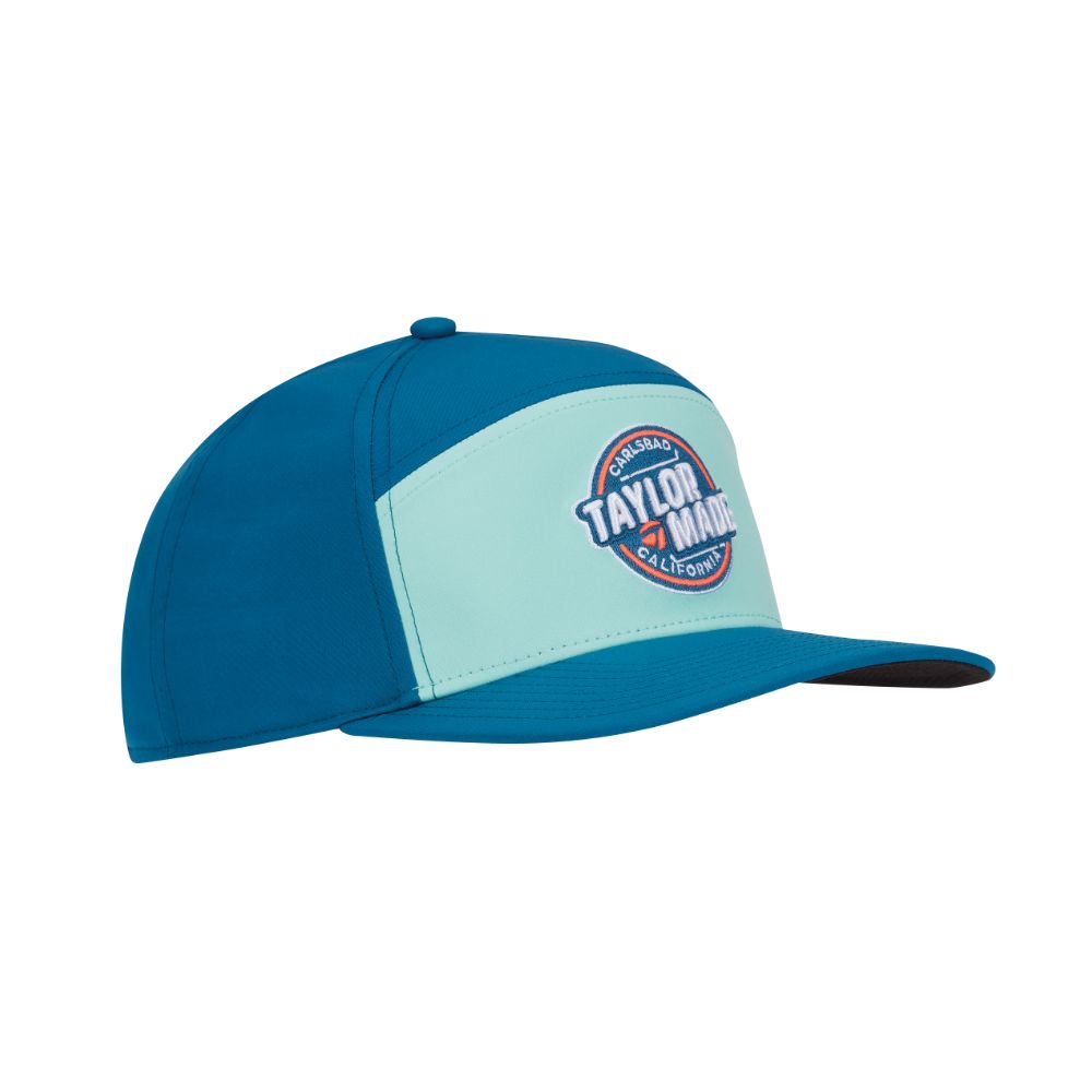 TaylorMade Horizon Fermi Snapback Golf Cap 2025 - Indigo / Aqua Indigo / Aqua