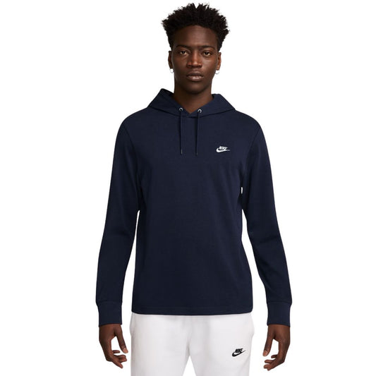 Nike Club Knit Pullover Mens Golf Hoodie 2025 - HV1151-451 Obsidian / Obsidian / White 451 M