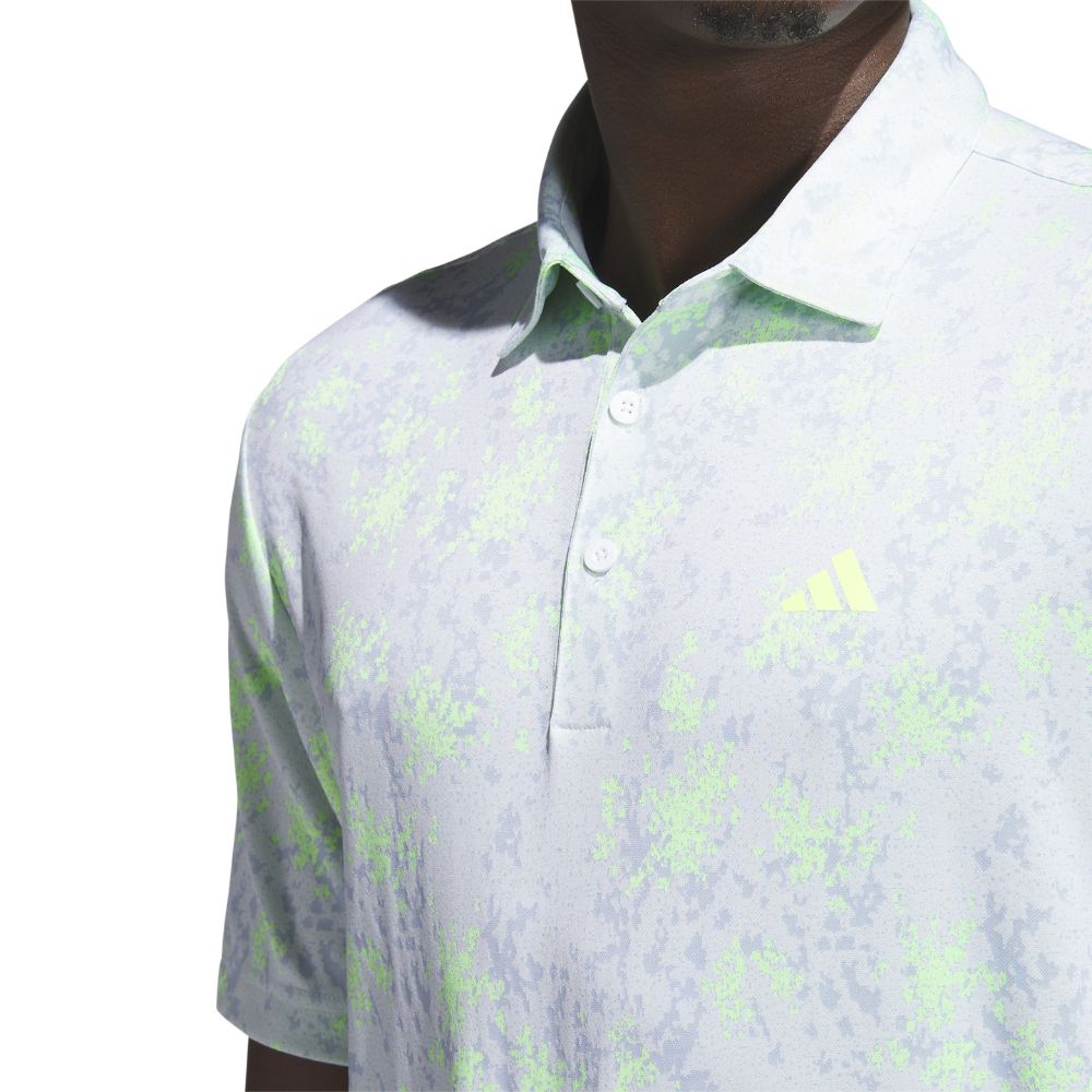 adidas Golf Burst Jacquard Polo Shirt HZ0427   