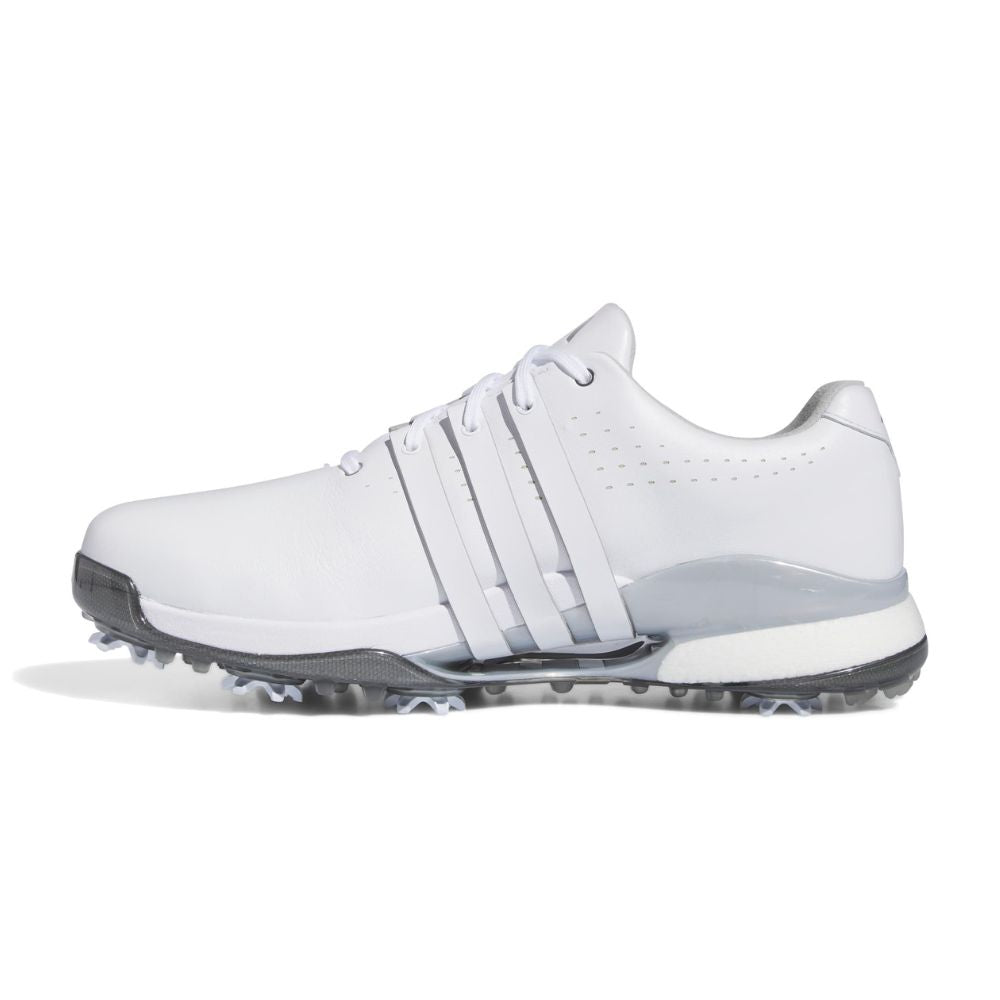 adidas Tour360 24 Men's Leather Spiked Golf Shoes 2026 - IF0248 Wide Fit