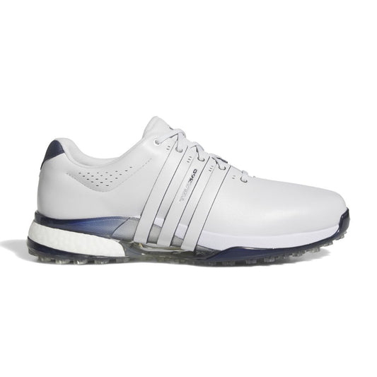adidas Tour 360 Mens Spikeless Golf Shoes 2025 - IH2198 Dash Grey / Dash Grey / Collegiate Navy 8