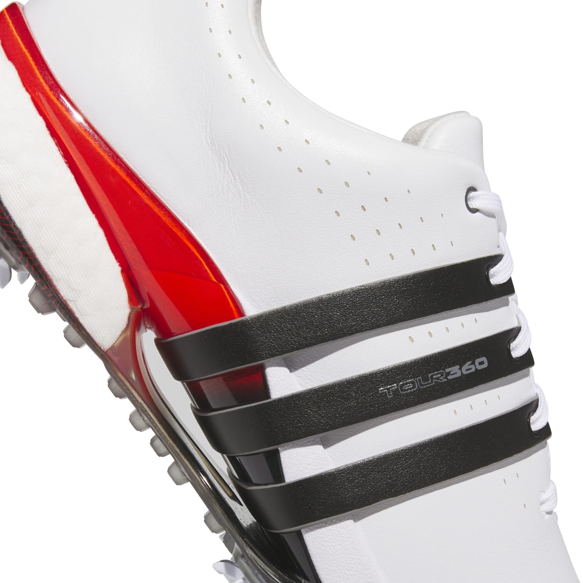 adidas Tour 360 Mens Leather Spiked Golf Shoe 2025 - IH8539 plus FREE ADIDAS CAP