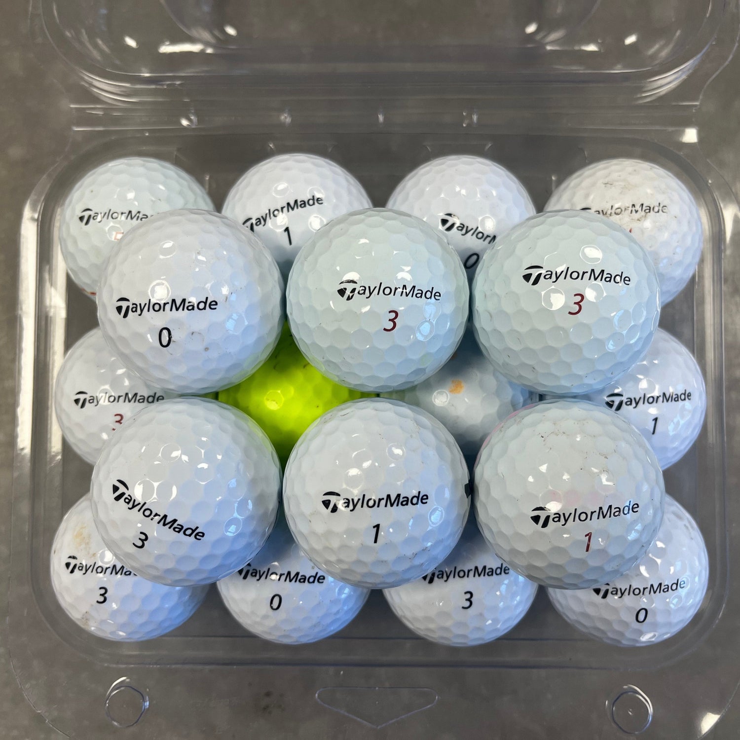 TaylorMade Grade C Recycled Golf Balls - 24 Pack Grade C