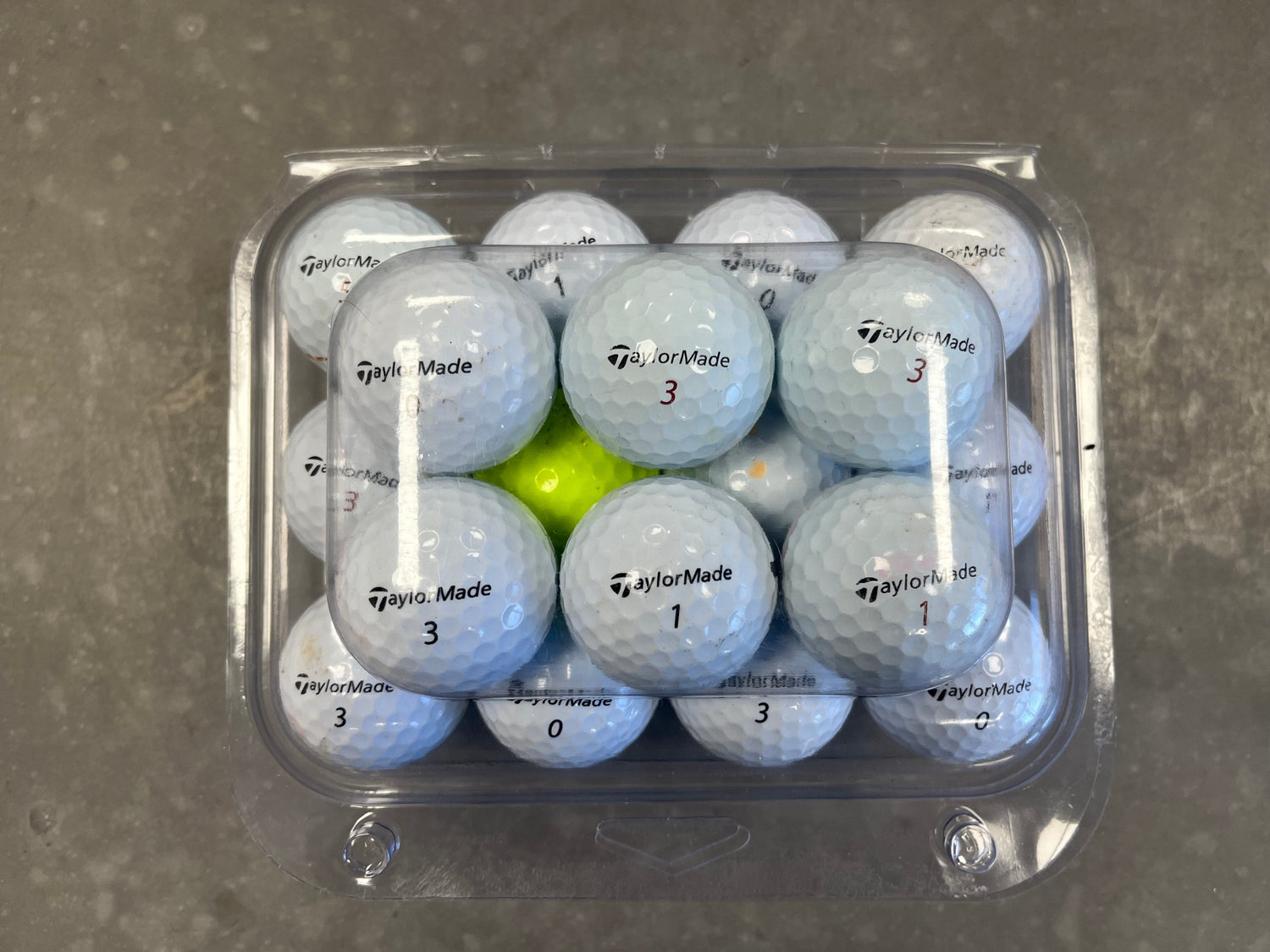 TaylorMade Grade C Recycled Golf Balls - 24 Pack