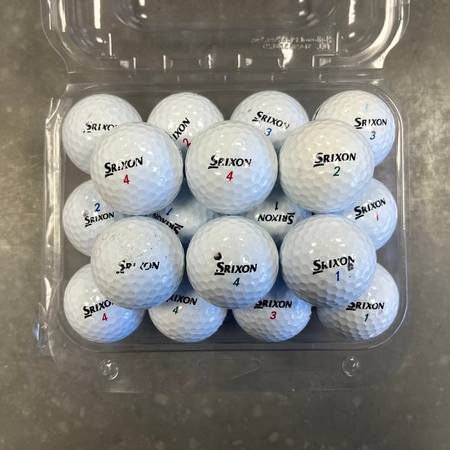 Srixon Grade C Recycled Golf Balls - 24 Pack