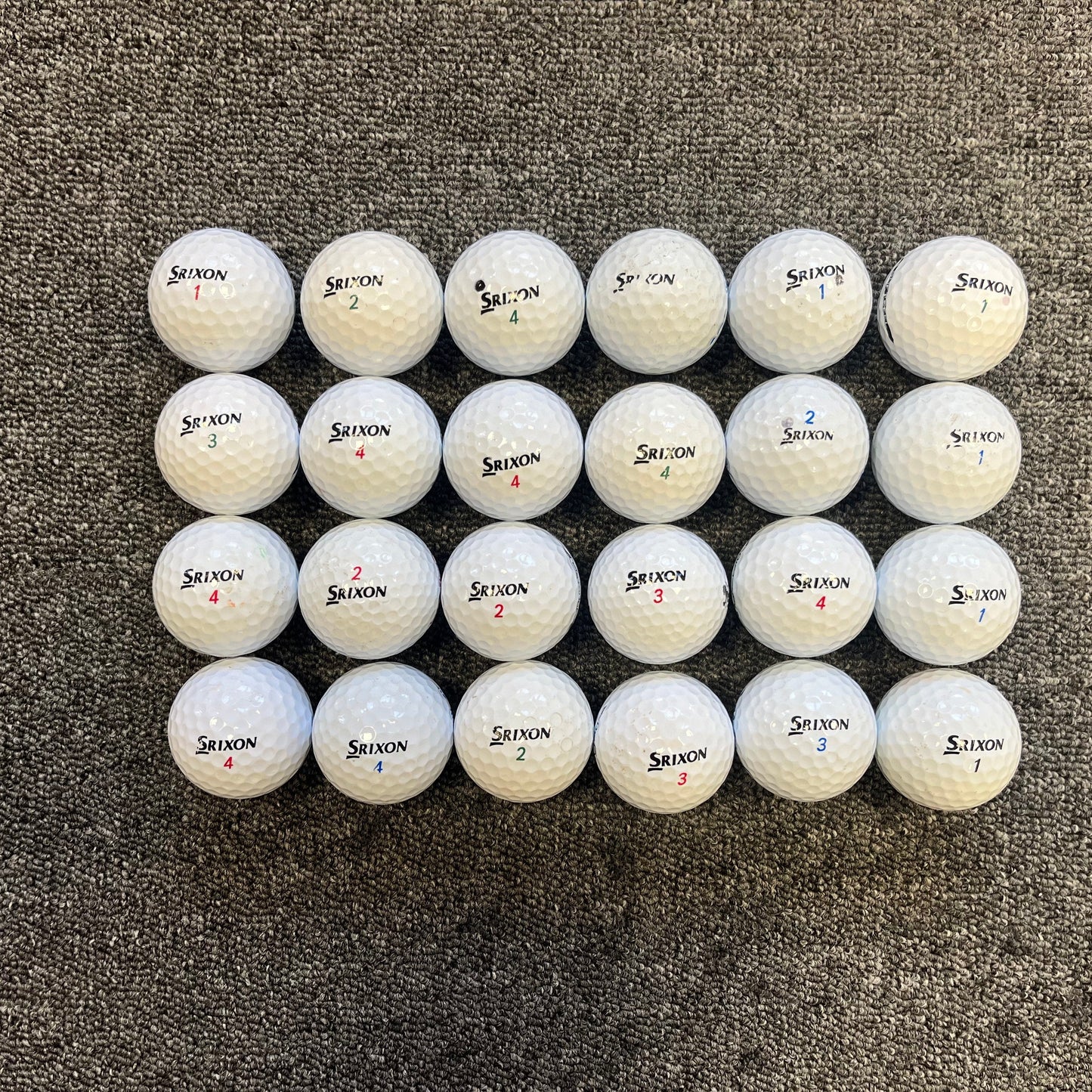 Srixon Grade C Recycled Golf Balls - 24 Pack