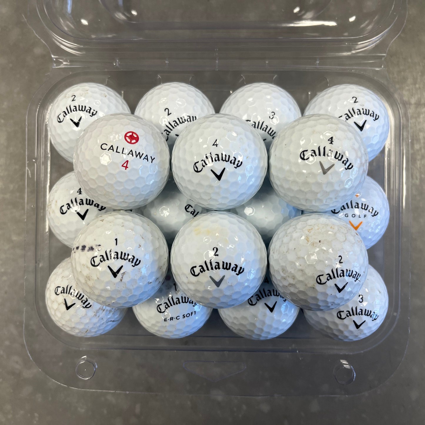 Callaway Grade C Recycled Golf Balls - 24 Pack Grade C