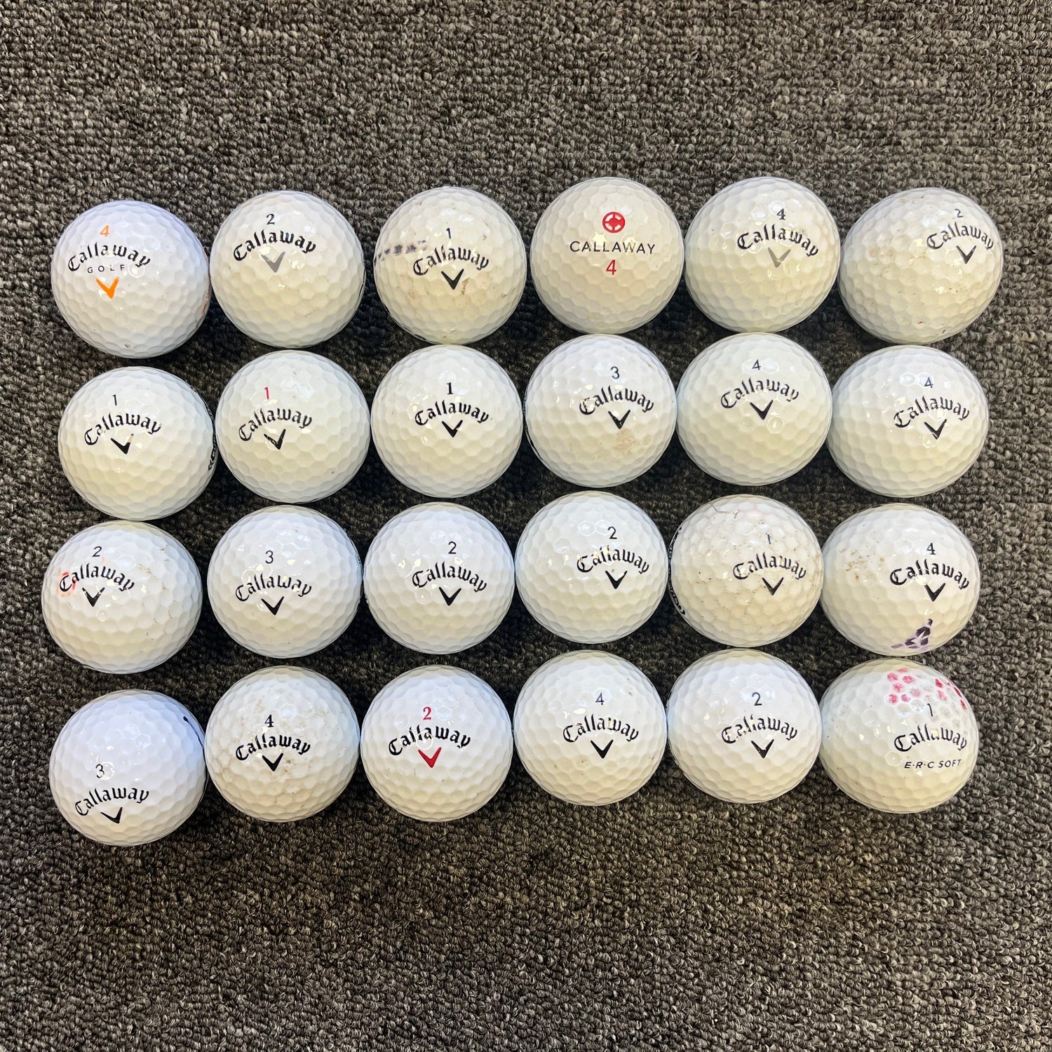 Callaway Grade C Recycled Golf Balls - 24 Pack