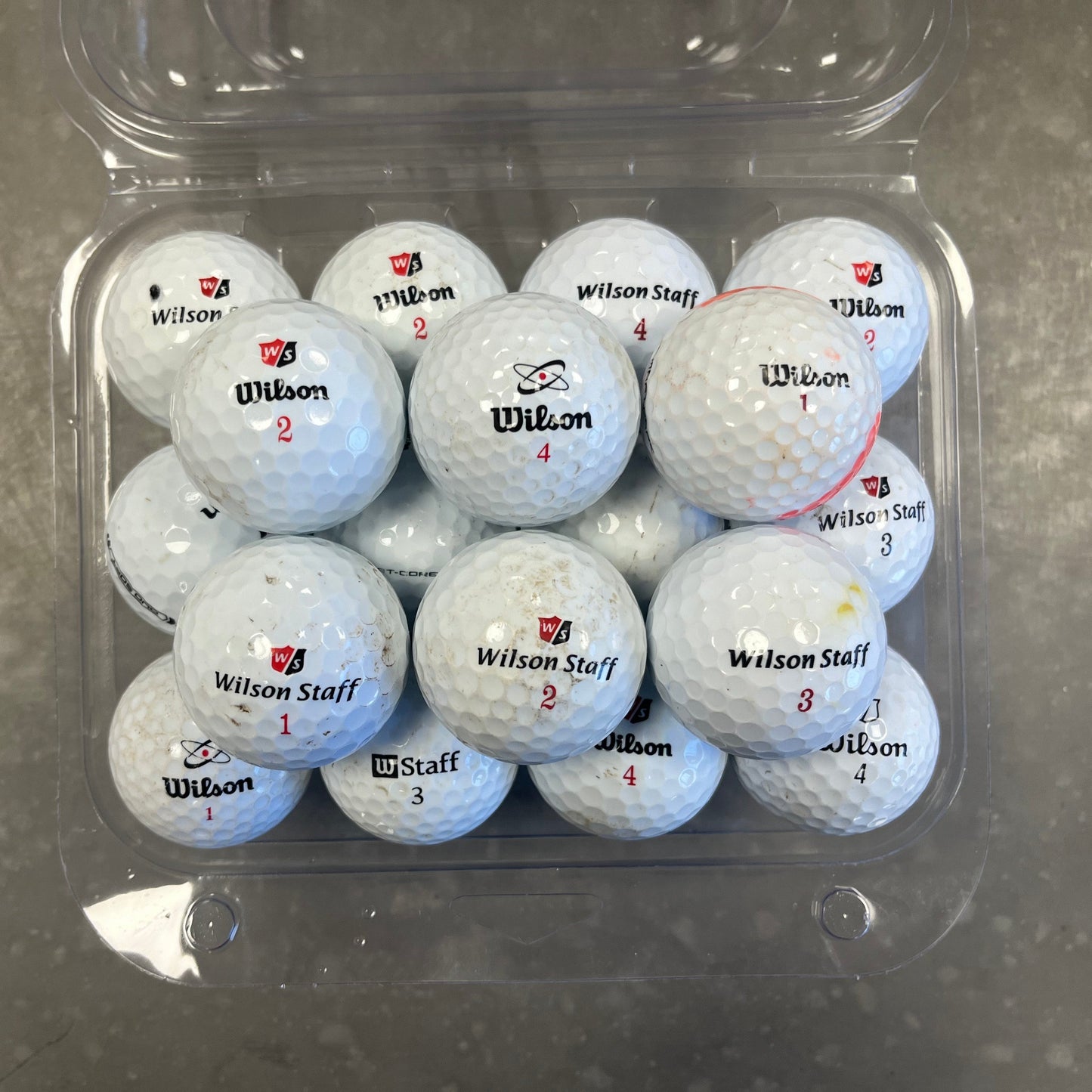 Wilson Staff Grade C Recycled Golf Balls - 24 Pack Grade C