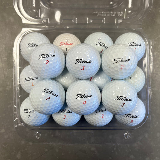 Titleist Grade C Recycled Golf Balls - 24 Pack Grade C