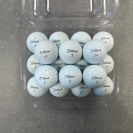 Titleist Pro v1 Grade B Recycled Golf Balls - 24 Pack Grade C