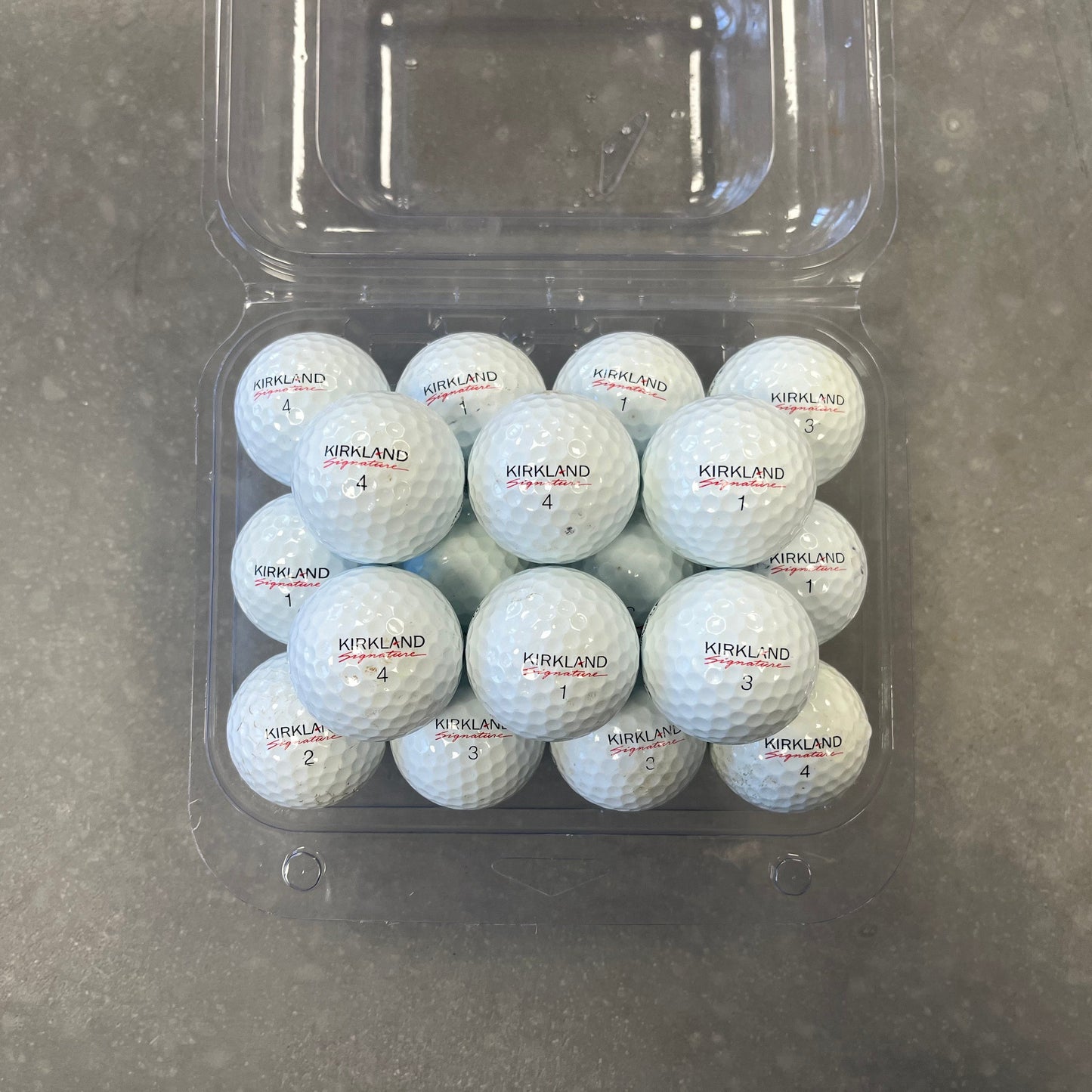 Kirkland Grade C Recycled Golf Balls - 24 Pack