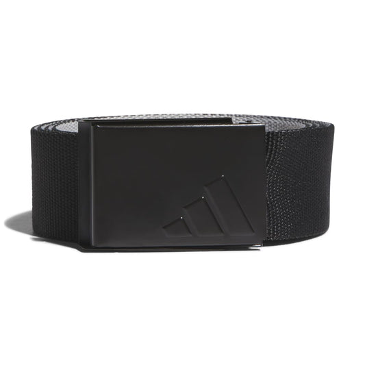 adidas Golf Reverse Webbing Belt IP0317 Black / Grey Two  