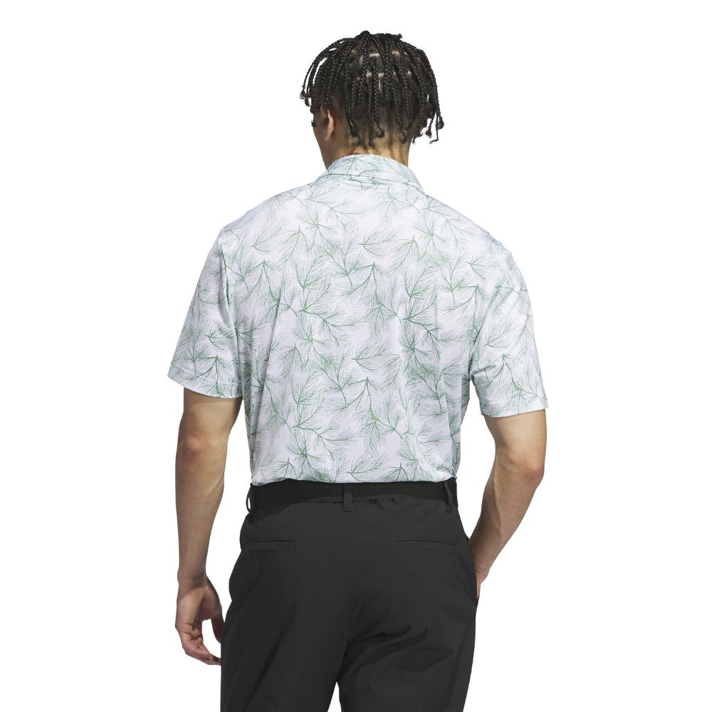 adidas Ultimate365 Mesh Print Golf Polo Shirt - IT0157
