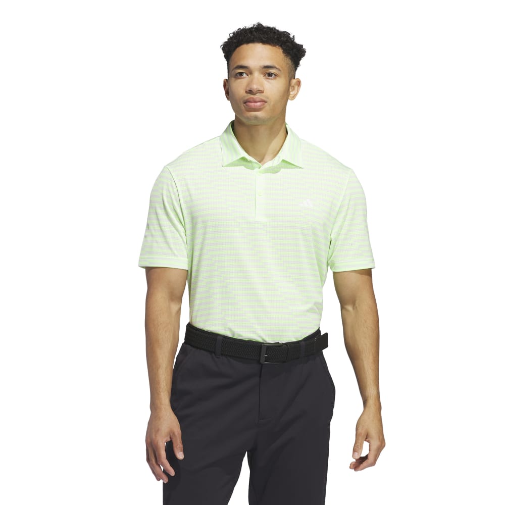 adidas Golf Mesh Print Polo Shirt IU4391   