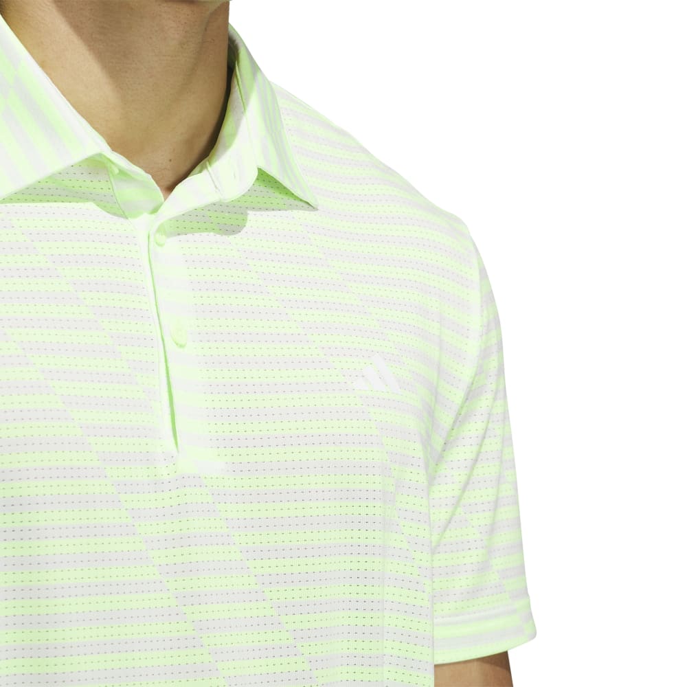 adidas Golf Mesh Print Polo Shirt IU4391   