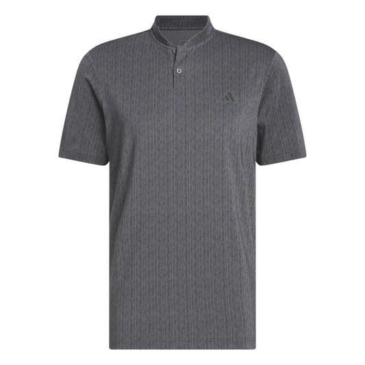 adidas Golf Sports Stripe Polo Shirt IU4404 Grey Six / Black M 