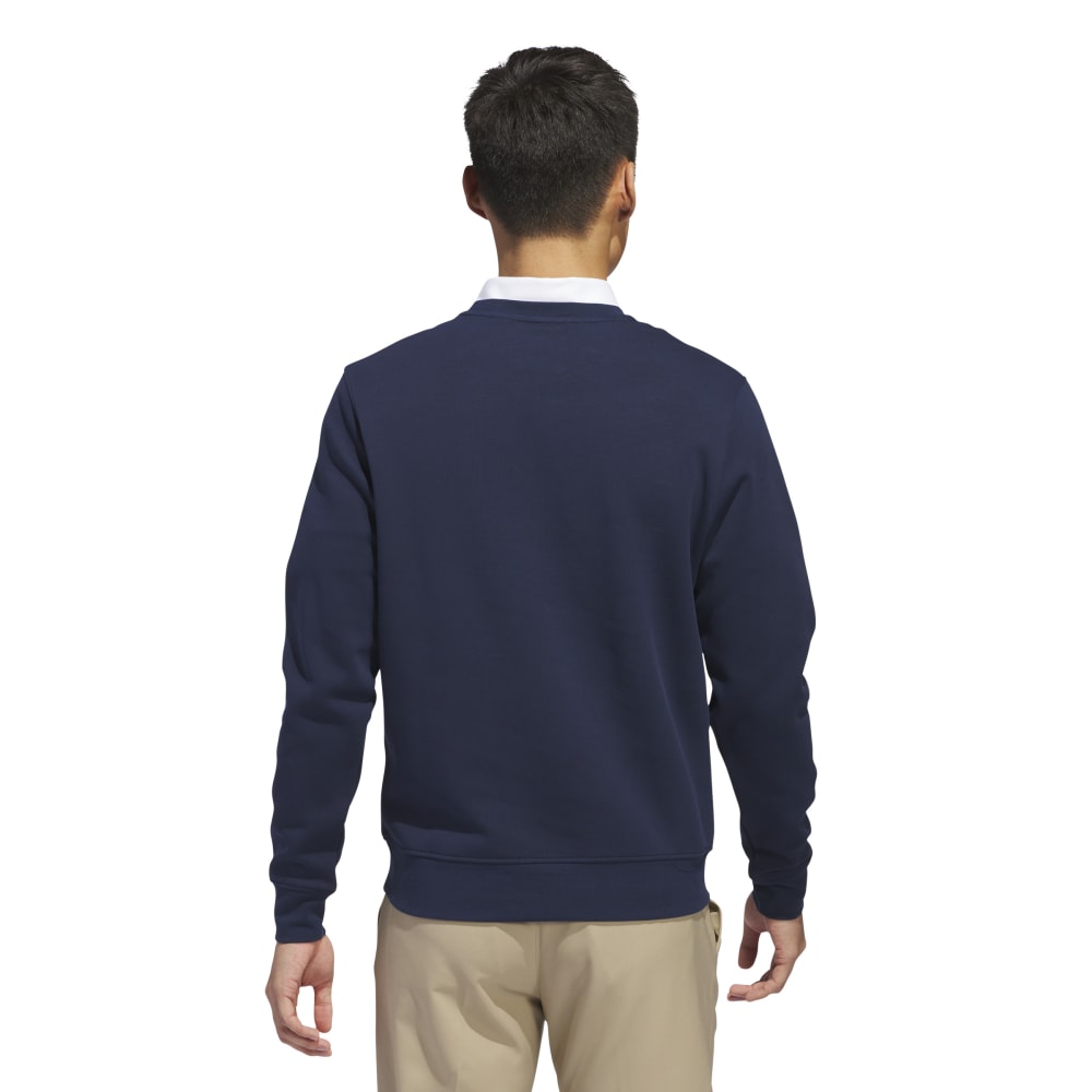 adidas Crew Neck Mens Golf Pullover Top - IU4518