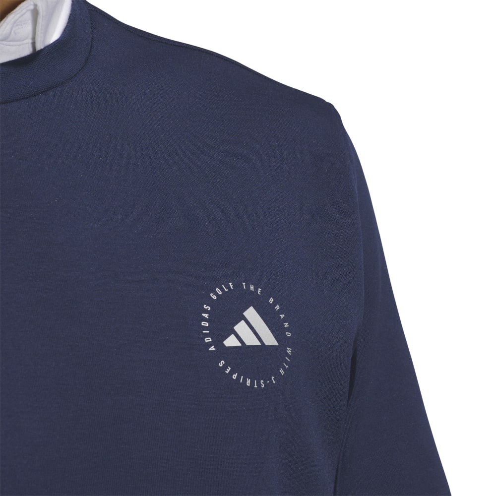 adidas Crew Neck Mens Golf Pullover Top - IU4518