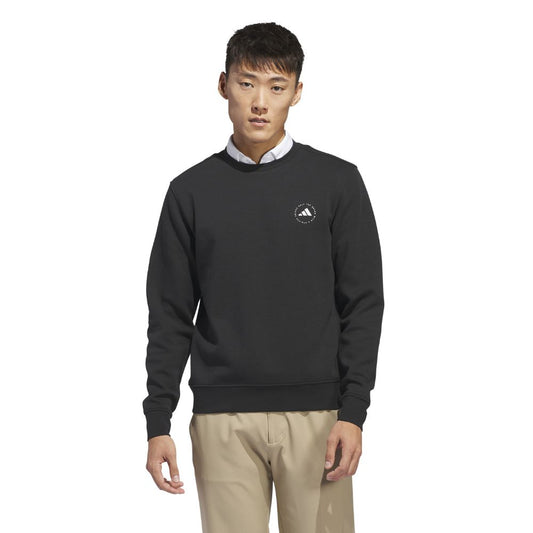 adidas Crew Neck Mens Golf Pullover Top - IU4523
