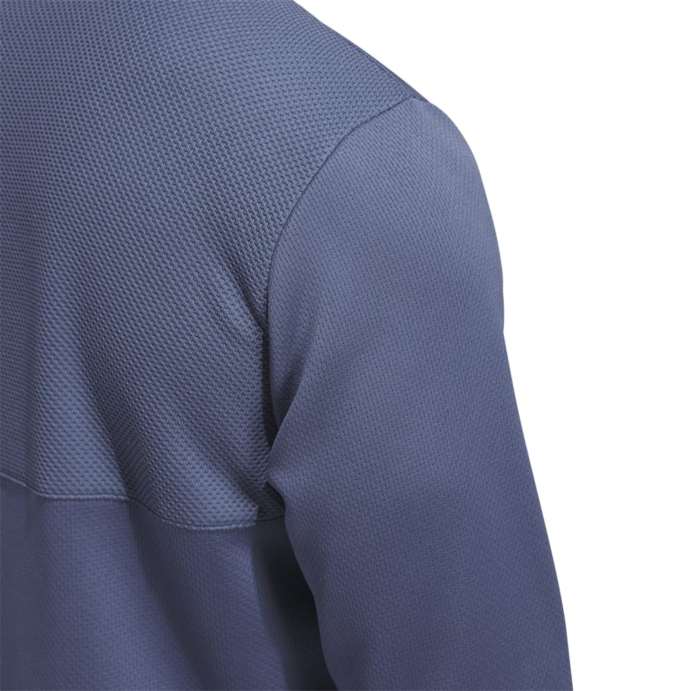 adidas Golf Textured 1/4 Zip Pullover Top IU4695   