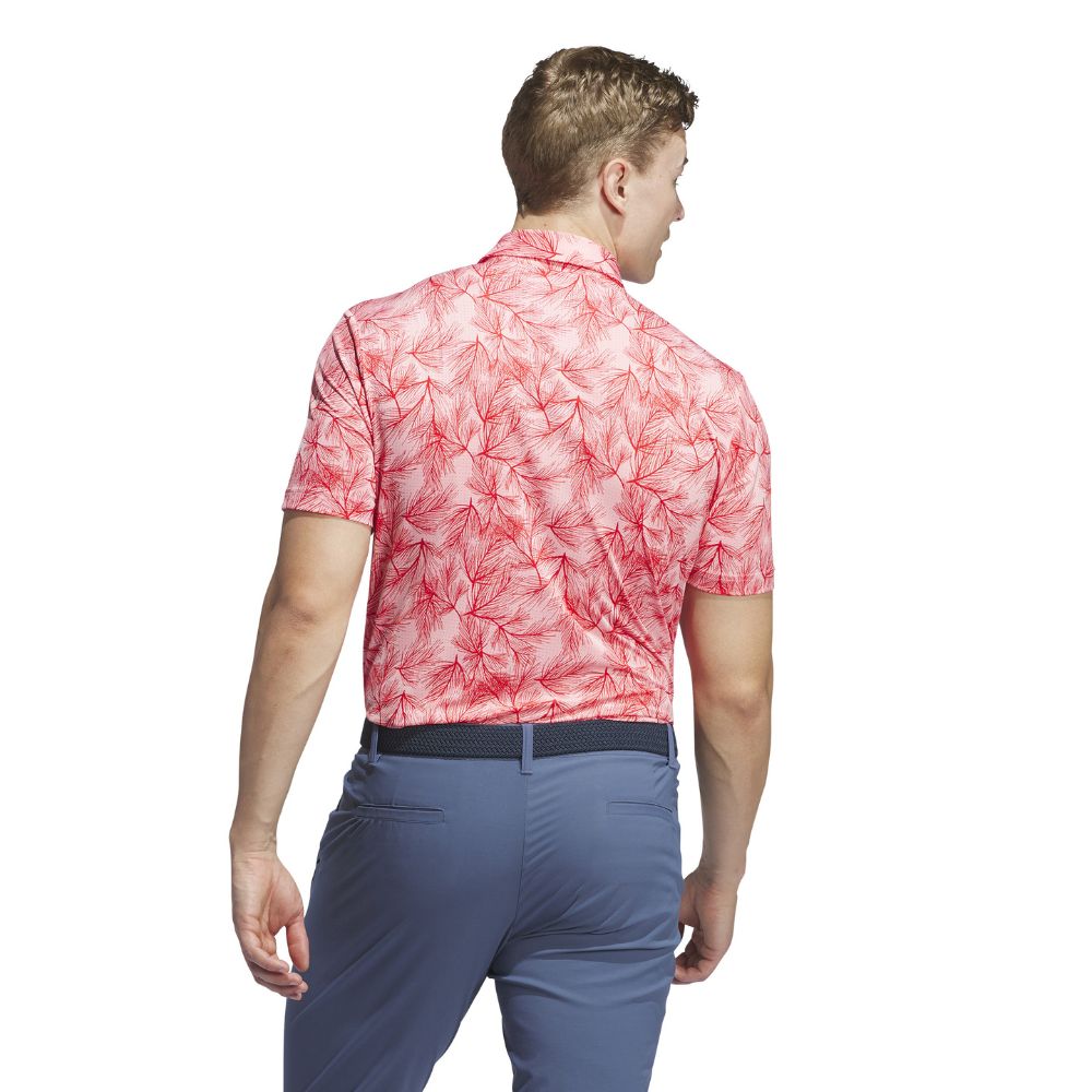 adidas Ultimate365 Mesh Print Golf Polo Shirt - IW1408