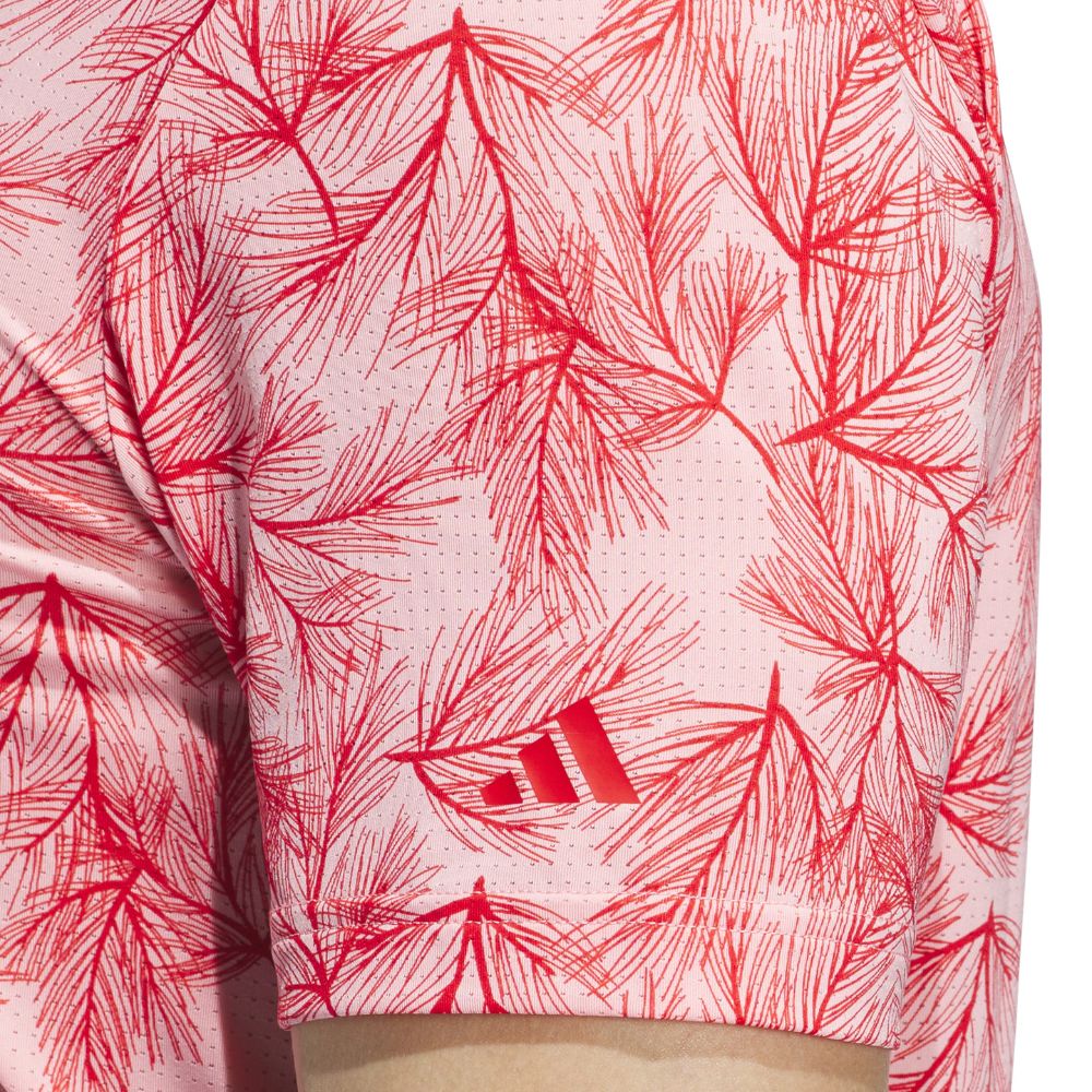 adidas Ultimate365 Mesh Print Golf Polo Shirt - IW1408