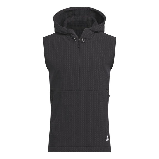 adidas Ultimate365 Tour WIND.RDY 1/2 Zip Mens Golf Windproof Top - IW2817 Black M