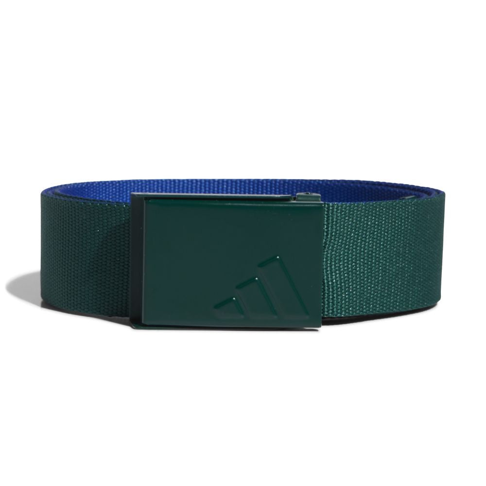 adidas Golf Reverse Webbing Belt - IY4419 Collegiate Green / Team Royal Blue
