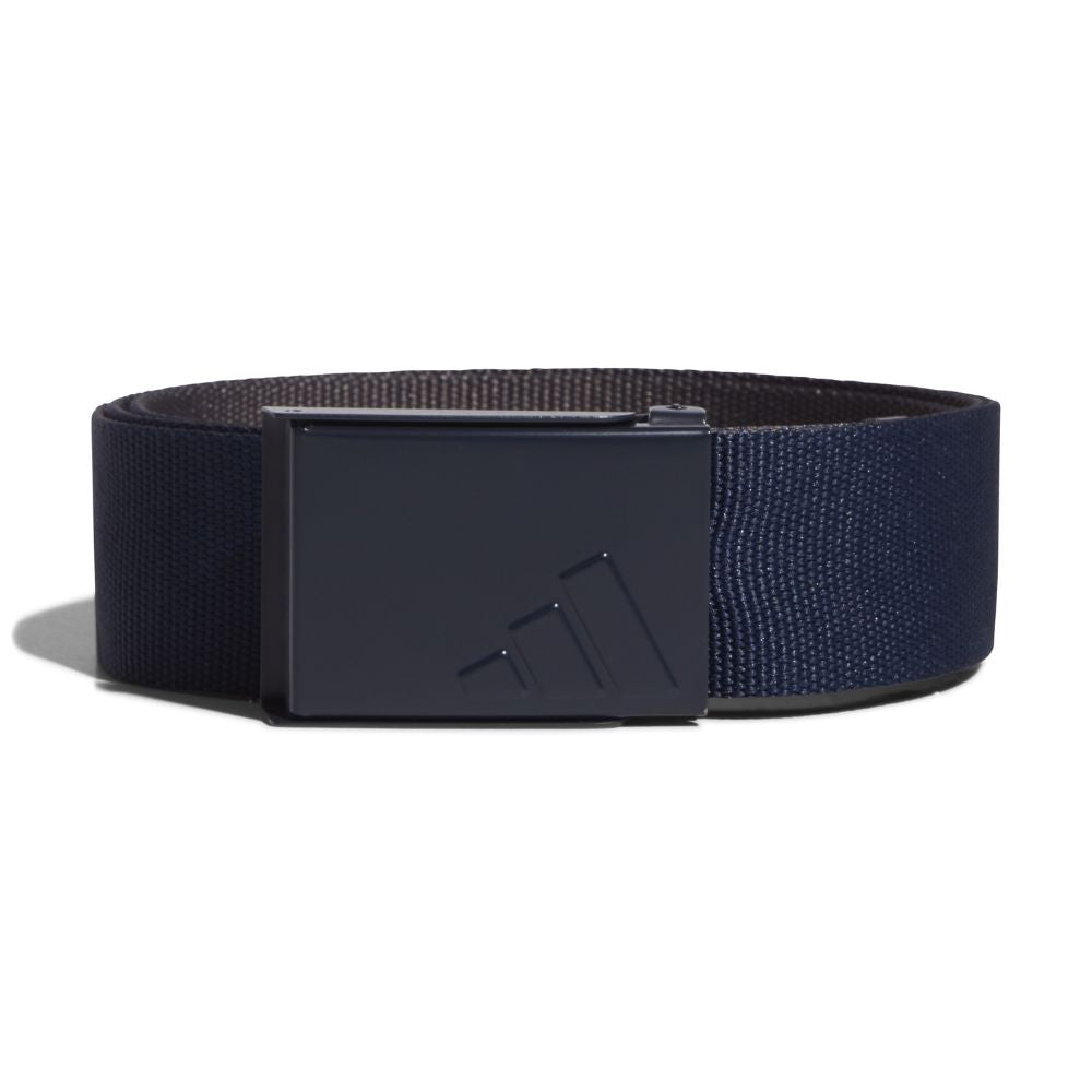 adidas Golf Reverse Webbing Belt - IY4418 Collegiate Navy / Grey Five