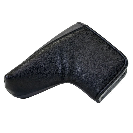 IZZO Golf Premium Blade Putter Head Cover - Grey / Black Grey / Black