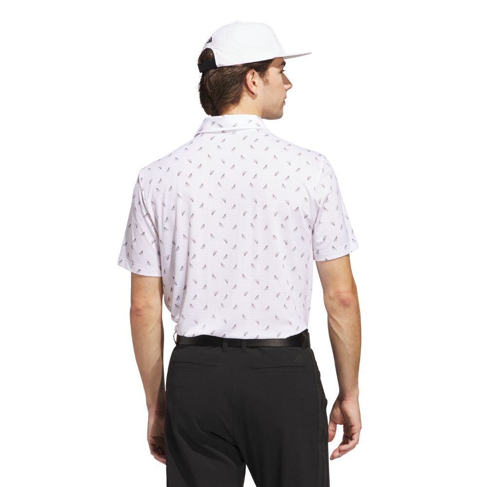 adidas Ultimate365 Printed Mesh Mens Golf Polo Shirt 2025 - JF4908