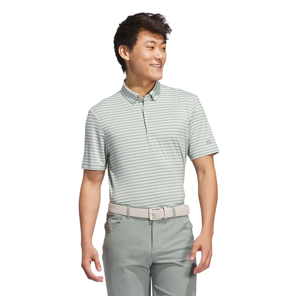 adidas Ultimate365 Stripe Mens Golf Polo Shirt 2025 - JF8999