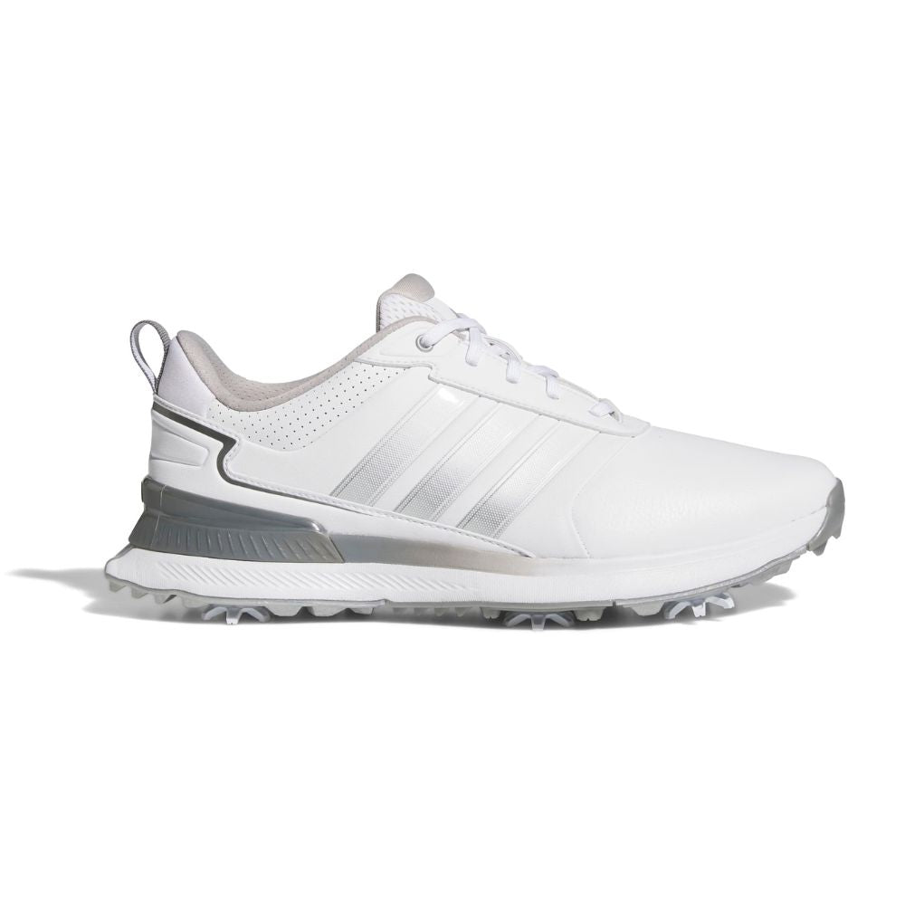 adidas R2C Men's Spiked Golf Shoes 2026 - JQ0901 White / Silver Metallic / Grey Four 8