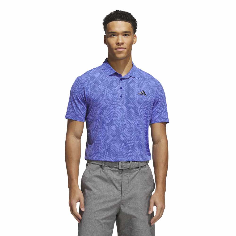 adidas Ultimate365 Men's Tour Cool Feel Deco Golf Polo 2026 - KG4642