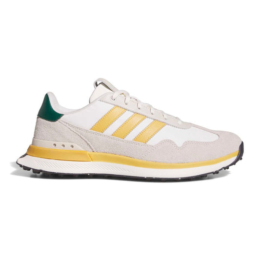 adidas S2G 26 Men's Textile Spikeless Golf Shoes 2026 - KK2872 Off White / Preloved Yellow / Alumina 7