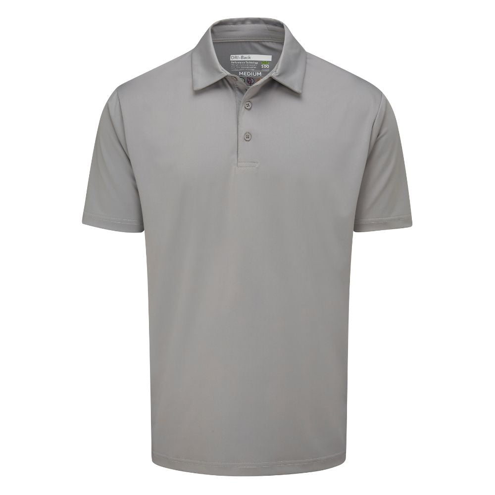 Stuburt Kestrel Golf Polo Shirt 2024 - Ash Grey Ash M 