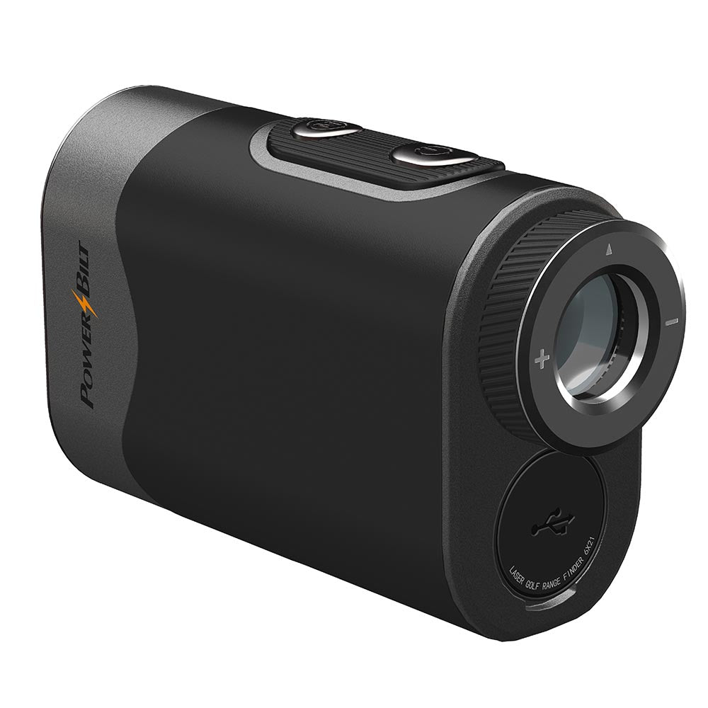 PowerBilt Golf Falcon LCD Slope Laser Rangefinder + Free Case