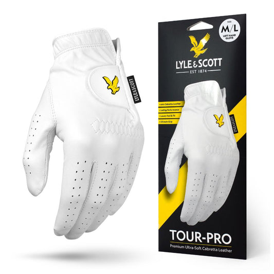 Lyle & Scott Cabretta Leather Golf Glove S Left Hand (Right Handed Golfer)