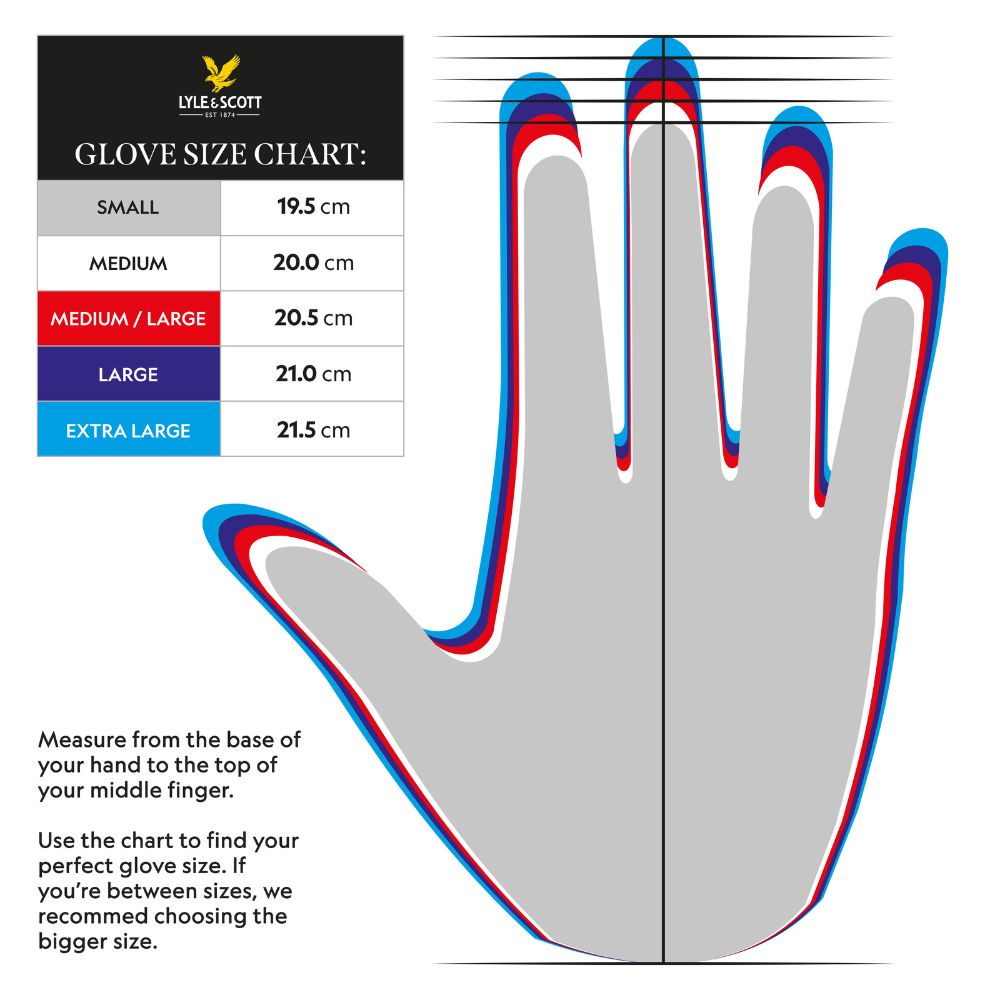 Lyle & Scott Cabretta Leather Golf Glove