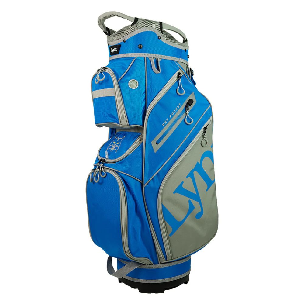 Lynx Golf Liberty Cart Bag - Blue / Light Grey Blue / Light Grey
