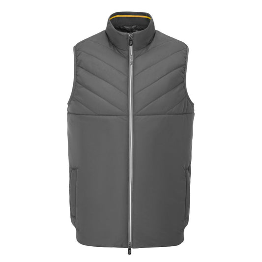 Oscar Jacobson Lyttelton Mens Golf Gilet 2025 - Pewter Pewter M