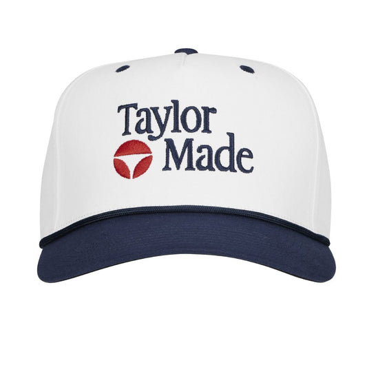 TaylorMade Frame Stock Rope Hat 2026 - White White